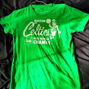 Celtics 1986 World Champs Adidas tee